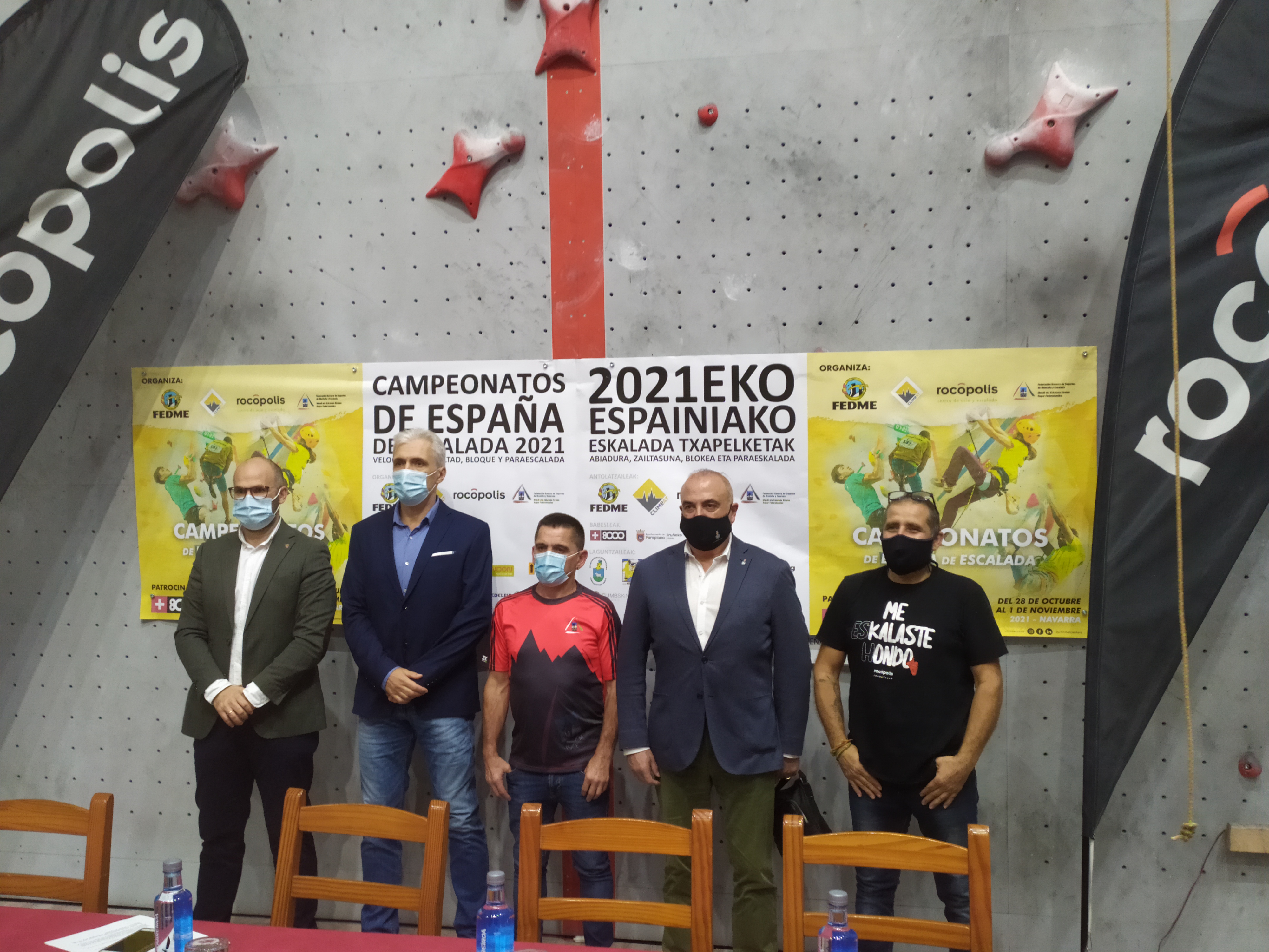 PRESENTADOS LOS CAMPEONATOS DE ESPAÑA DE ESCALADA